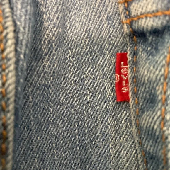 Levi's 550 Men’s Jeans 40x32 Blue Denim Relaxed Fit Straight Leg - Picture 5 of 6